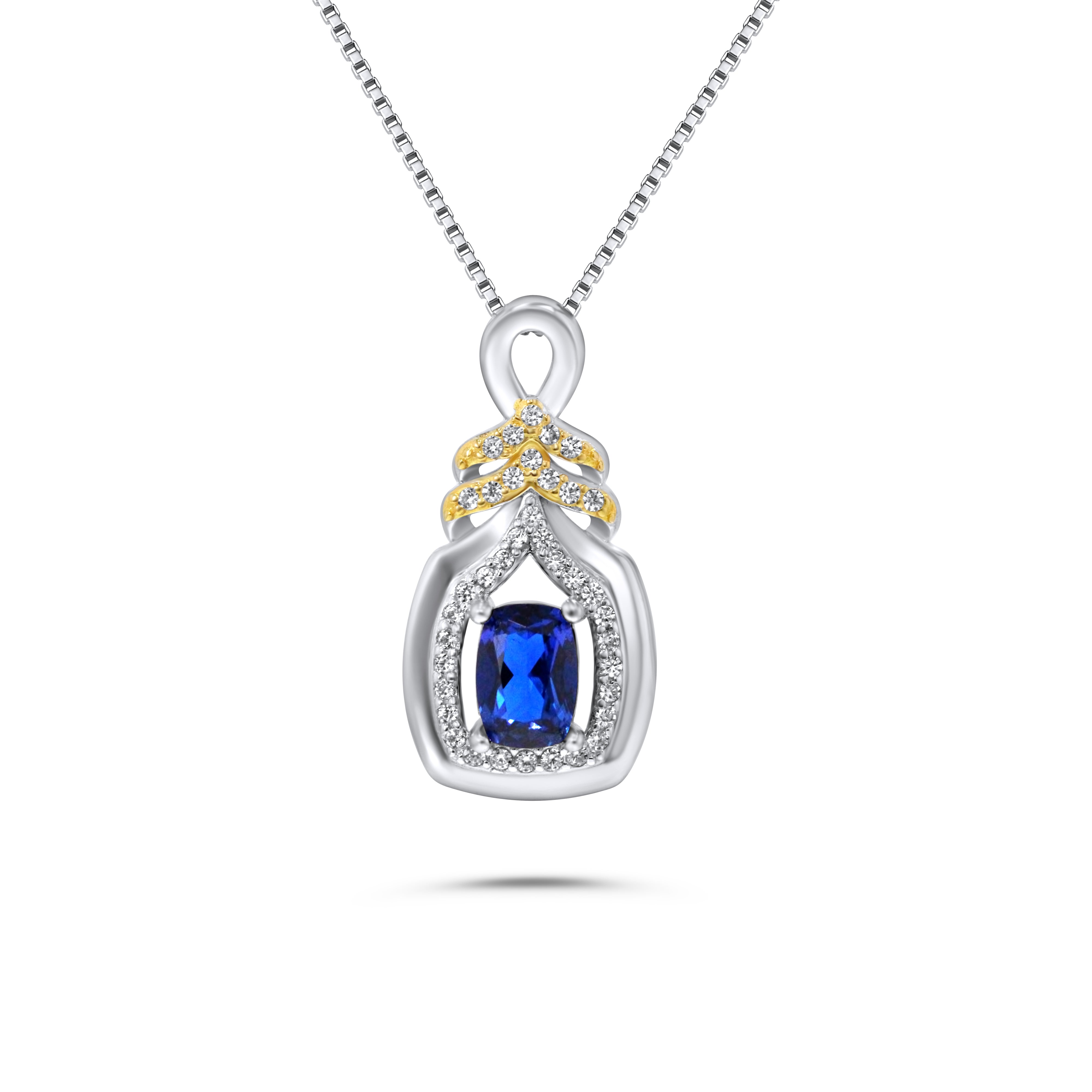 Box Sterling Necklace