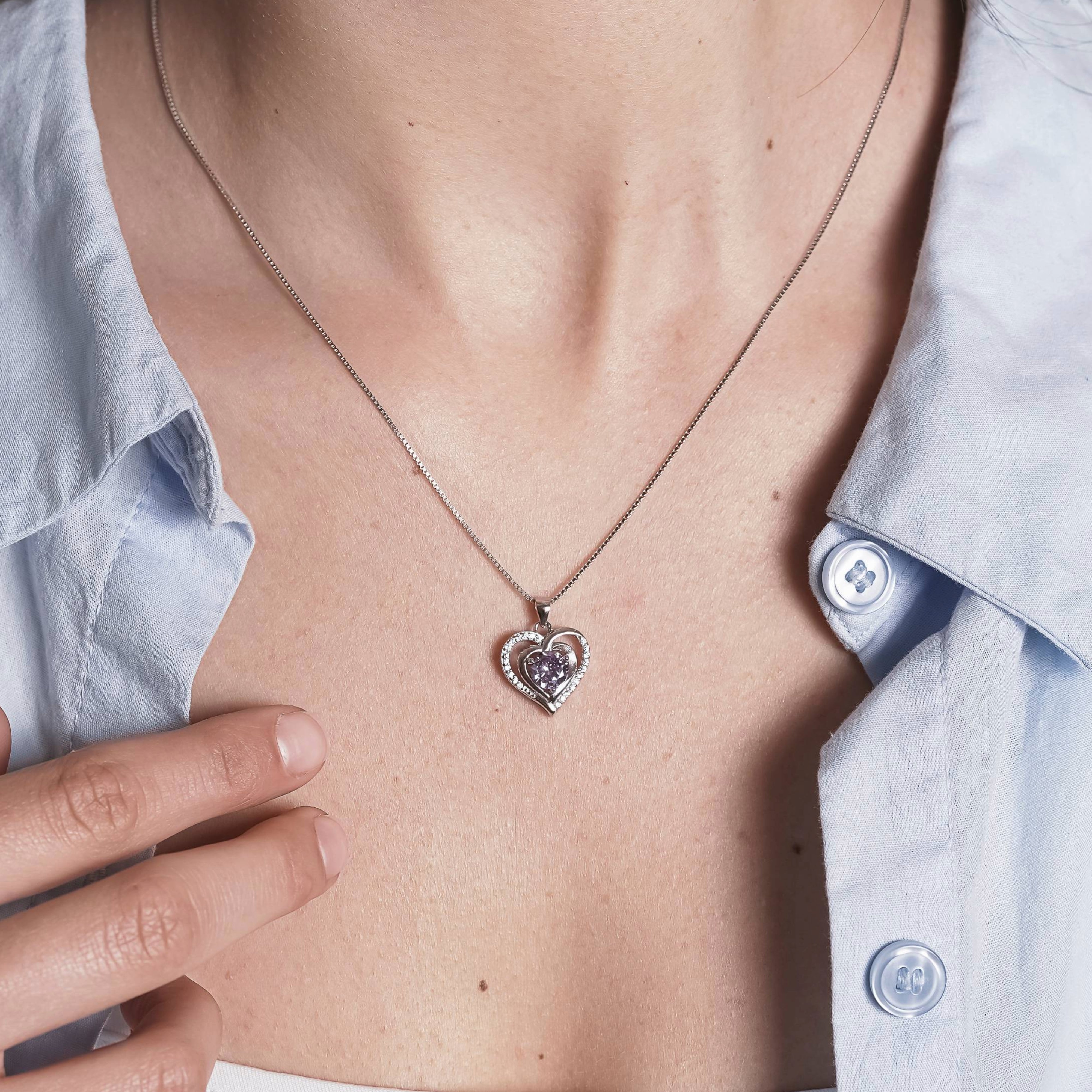 Sterling Silver heart Pendant